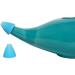 HealthGoodsIn - Porcelain Ceramic Neti Pot for Nasal Cleansing Turquoise | Neti Pot with 5 Sachets of Neti Salt + Instructions Leaflet | Natural Treatment for Sinus Infection and Congestion - Buy Online on GoSupps.com