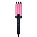 3 Barrel Mini Hair Crimper Layhou Crimper Hair Tool For Hair With Large Curls Travel Portable Hair Waver Large Curls Suitable For Beach Waves Adjustable Temperature