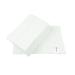MuslinZ Pack of 6 Size 1 Prefold Muslin Diapers White (White)