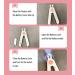 Aleenfoon Professional Dog Nail Scissors with Light & Spray-Proof Protection - Nail Cutter & File for Medium & Small Pets (Pink) - Buy Online on GoSupps.com