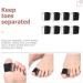 FOMIYES Soft Toe Separator Pedicure Toe Separators - 4 Pairs of Toe Spacers for Bunion Cushion and Alignment - 2.5x1.9cm - Buy Online on GoSupps.com