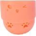 Makeup Sponge Holder Ventilating Cute Makeup Sponge Travel Bag Soft Sanitation for Makeup Accessories (Light Orange Purple) - Buy Online on GoSupps.com