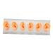 6 Pcs Silicone Ear Model Set for Hearing Aids with Acrylic Display Board - Buy Online on GoSupps.com