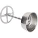 Stylish Stainless Steel Toothbrush Holder Organizer - 4 Compartment Umbrella Design for Bathroom & Makeup Tools | Hztyyier International Shipping - Buy Online on GoSupps.com