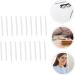 Lalafina 20-Piece Clear Glasses Slipcover Set | Transparent Silicone Holders for Sunglasses & Frames | Slipproof Ear Sparkling White | 6x0.3x0.3cm - Buy Online on GoSupps.com