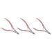 ISTOVO 3X Nail Tweezer Cutter Nipper Clipper Remover Manicure Art Grooming Tool Beauty Nail Pliers