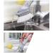 Soap Dispensing Dish Brush Kitchen Brush Set Automatic Liquid Filling Long Handle Brush with 2 Cleaning Sponges and 1 Dish Brush (Gray) - Buy Online on GoSupps.com