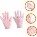 minkissy Ear Piercing Kit 4 Pairs Nourishing Care Gloves Cracked Heel Repair Massaging Hydrating Gloves Hand Softening Gloves Dry Hands Lotion Skin Pink Hand Gloves Sebs Women's Desk Shelf - Buy Online on GoSupps.com