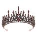 SWEETV Vintage Tiaras and Crowns for Women  Metal Queen Crown  Wedding Tiara for Bride  Crystal Birthday Quinceanera Pageant Prom Headpieces Purple