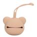 Silicone Pacifier Storage Case - Dustproof & Practical for Newborns | Soft Coffee Color Dental Glue Case - Buy Online on GoSupps.com
