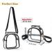 COROMAY Clear Stadium Approved Purse for Women - See Through Clear Handbag in Black - Buy Online on GoSupps.com