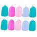 minkissy 10pcs 1 set Dustproof Toothbrush Cover Toothbrush Protector Toothbrush Cover Holder