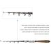 Omabeta Telescopic Fishing Rod - Portable High Carbon Fishing Rod for Hiking (150cm) - Robust & Frictional Design - Buy Online on GoSupps.com