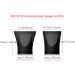 2PCS Black Plastic Salon Hair Dryer Drying Concentrator Hood Cover - Fits Nozzle 4.5CM - Buy Online on GoSupps.com
