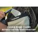 Club Scrub Golf Club and Golf Ball Cleaning Bag with Waterproof Clean Face Technology Liner - Neoprene Exterior, Detachable Clip - Machine Washable - Black - Buy Online on GoSupps.com
