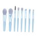 Baluue 8pcs Powder Brush Face Makeup Brushes Makeup Face Cosmetics Brush Kit Cosmetic Face Blue