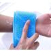 Double Sided Silicone Back Scrubber - Extra Long Bath Body Brush for Men & Women (Blue) - Buy Online on GoSupps.com