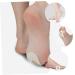 GLSTOY Foam Stickers 12 Sheets - Felt Toe Separator Cushions for Heels & Toes - Painless Remover Pads - Comfortable Feet Pads - Beige - 5.7x4.3cmx2pcs - Buy Online on GoSupps.com