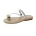 XTZYGLFD simple flat shoes pineapple sandals summer fashion women comfortable leisure sandals women's sandals woven slide sandals white 5 UK