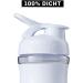 BlenderBottle SportMixer Tritan 590ml - BPA Free Protein Shaker & Water Bottle for Fitness Shakes - Fashion White - Buy Online on GoSupps.com