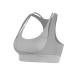 RTDGCV women's sports bra active yoga sports bras vest style sports base underwear beauty-back sports underwear women's fitness shockproof gathered sports training yoga clothing blue top gray m