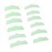 Eyelash Lifting Pads Set Self-Adhesive Eyelash Curler 6 6 Pairs for Home (Green)