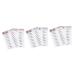 FOMIYES 6 Pcs 3d Eyebrow Stickers Makeup Stickers Imitation Eyebrow Sticker 4d Make up Transfer Stickers 1 count (Pack of 1) Blackx3pcs
