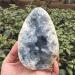 Large Size Natural Kyanite Quartz Crystal Cluster Egg Rough Druzy Geode MineralsAs HOMEZHOU