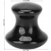 Buy 2 Black Gua Sha Mushroom Massage Tools | Natural Aventurine Quartz for Face & Eye Wrinkles Relief | Spa Relaxation Tools - Buy Online on GoSupps.com