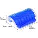 Cat Self Groomer Wall Corner Massage Comb for Long & Short Fur Cats - Grey - Buy Online on GoSupps.com