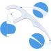Buy 50/100 Dental Floss Picks & Toothpick Sticks - Interdental Brushes for Healthy Teeth | Free International Shipping - Buy Online on GoSupps.com