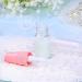 erioctry 10ML Portable Empty Refillable Bottle Cream Shampoo Lotion Treatment Pump Bottle with Cap Travel Bottles Toiletries Liquid Container for Cosmetic Make-up Pack of 6 (Transparent) - Buy Online on GoSupps.com