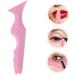 WOONEKY Silicone Beauty Ruler Tape Silicone Mold Mascara Shield Guard Mutitool Travel Make up Pink Stencil 15X4.15CM Pink - Buy Online on GoSupps.com