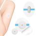 15 pieces of waterproof freestyle Libre 3 sensor and 15 pieces dexcom g6 plaster 7cm diameter self -adhesive & transparent skin -friendly plasters for swimming & bathroom (a total of 30 pieces)
