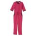 Women's Anti-Stripe Adaptive Jumpsuit for Seniors & Alzheimer Patients XXL Extreme Pink