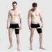 Thigh Hamstring Support Compression Brace - Adjustable Neoprene Sports Leg Sleeve for Injury Rehab | Running Gym Fitness Football - Black 1 Pack - Buy Online on GoSupps.com