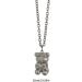 Oralgo Cute Bear Pendant Necklace - Fashionable Hip-Hop Style Collarbone Chain Ornament for Everyday Use - Buy Online on GoSupps.com