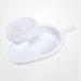 NEDLON Portable Bedpan with Lid Bed Pan for Elderly Women and Men Durable & Easy to Clean Urine Potty for Hospitals Home Care White