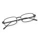 TJUTR Fashion Clear Glasses Non Prescription Fake Glasses for Women Blue Light Blocking Rectangle Metal Glasses Frame 733-V19 Black-v19