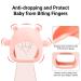 Baby Little Bear Silicone Teething Toy for 3-12 Months Infants - Anti-Dropping Wrist Teether Mitten - Sensory Chew Toy (Pink) - Buy Online on GoSupps.com