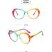 SERONI TR90 Blue Light Blocking Glasses for Women & Men - UV Protection Computer & Reading Frames 53mm Colored Polygon Design - Buy Online on GoSupps.com
