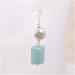 Earrings for Women White Coin Amazonite Silver Hook Earrings Hilarity Earrings for Women - Buy Online on GoSupps.com