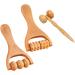 Lurrose 12 STK Hand Roller Massage Tools - Acupuncture & Foot Massage Rollers for Leg Arm & Face - Wood Therapy Set (x4 Medium Balls) - Buy Online on GoSupps.com