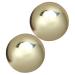 1 pair of decorative handballs baoding fitness ball practical balls hand training ball copper health balls bull massage ringing baoding balls small ball massage brass brass