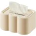 Wipes Dispenser Case | Tissue Box Wet Wipes Holder | Rectangular Wet Wipes Case with Lid for Tissue Bathroom Wet Wipes Countertop Room Night Stand Dalian Cream Color - Buy Online on GoSupps.com