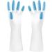 Dishwashing Gloves Women's Waterproof Rubber Latex Thin Kitchen Durable Laundry Rubber Household Cleaning Household Lan - Buy Online on GoSupps.com