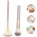 POPETPOP 3 Sets Makeup Brush Cosmetics Brush Face Makeup Brush Applicator Facial Tools Face Wash Brush Powder Highlight Lip Brush Corrugated Silk Nylon Wool Woman - Buy Online on GoSupps.com