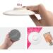 TOUCHBeauty 10X Magnifying Compact Makeup Mirror with Silicone Suction Cup - Long-Lasting Locking, 4 Round Travel Cosmetic Mirror - Buy Online on GoSupps.com