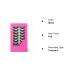 beautykaisen 8Pair 3D False Eyelashes Cross Fluffy Natural Look PACK Volume Fluffy Natural Faux Mink Lashes(3D999 DRAK PINK) 8pair-3D999 8pair-3D999 0 - Buy Online on GoSupps.com