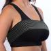 GenericCilipuloy Chest Compression Support Band and Post Surgery Breast Implant Stabilizer  Breast Augmentation and Reduction Strap Bandage  One Size Fit Most  Black